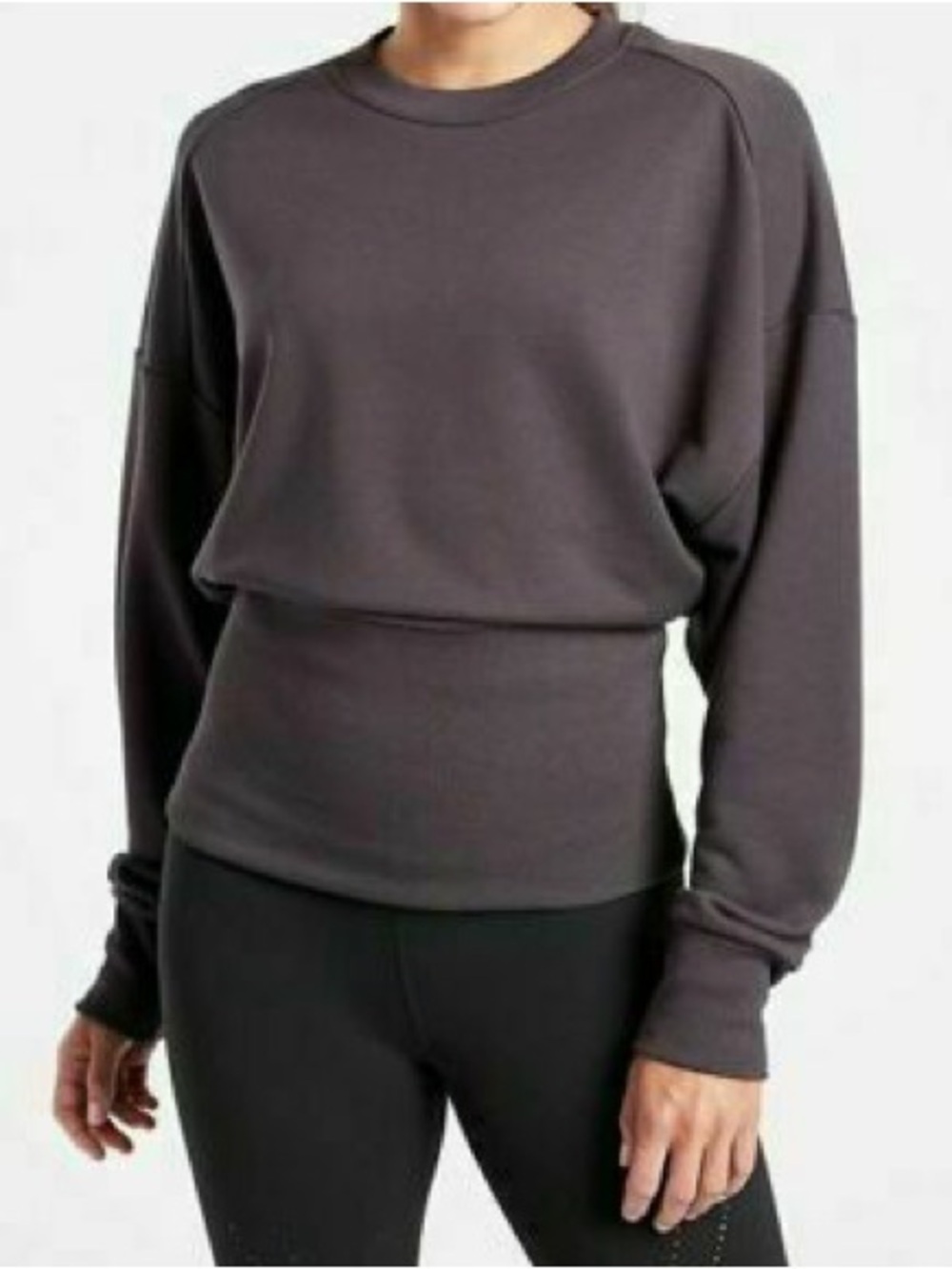 Athleta Potrero Crewneck Pullover Sweatshirt - size Small